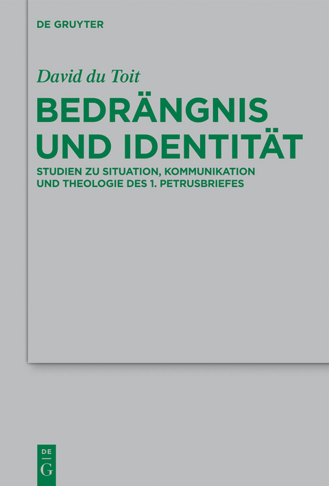 Bedr&auml;ngnis und Identit&auml;t - 