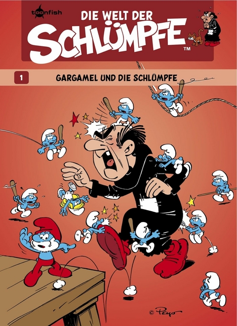 Die Welt der Schl&uuml;mpfe 1. Gargamel und die Schl&uuml;mpfe -  Peyo