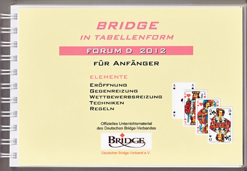 Bridge in Tabellenform - Forum D 2012 - Hans-J&uuml;rgen Lorke