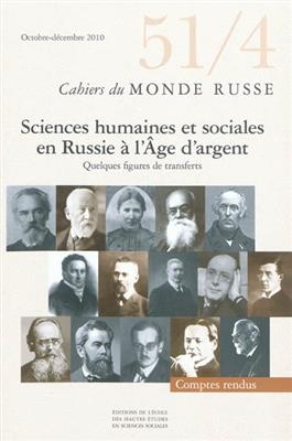 Cahiers Du Monde Russe, N° 51, 4/Octobre-Décembre 2010