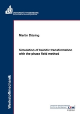 Simulation of bainitic transformation with the phase field method - Martin D&uuml;sing