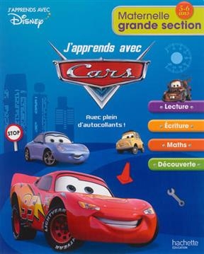 J'Apprends Avec Cars Maternelle Grande Section