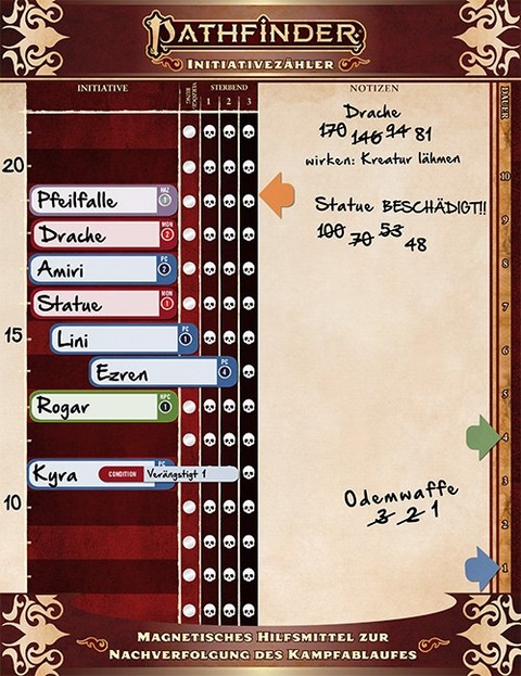 Pathfinder Chronicles, Initiativez&auml;hler - Jason Bulmahn