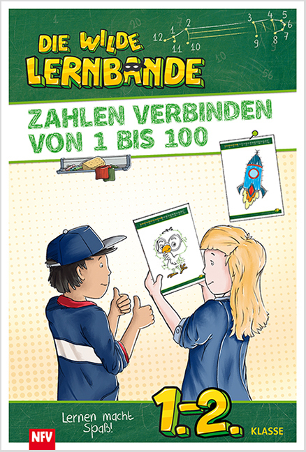 Zahlen verbinden von 1 bis 100