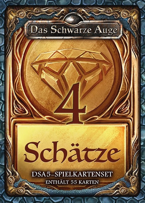 Das Schwarze Auge, DSA5 Spielkartenset Sch&auml;tze & Kostbarkeiten 4 - Lena Kalupner, Matthias Kalupner