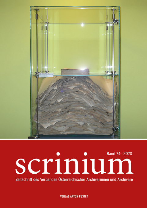 Scrinium Band 74 &ndash; 2020 - 