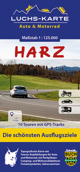 Luchskarte Harz Auto & Motorrad - Bernhard Spachm&uuml;ller