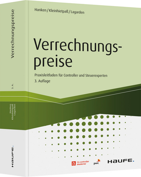 Verrechnungspreise - J&ouml;rg Hanken, Guido Kleinhietpa&szlig;, Martin Lagarden