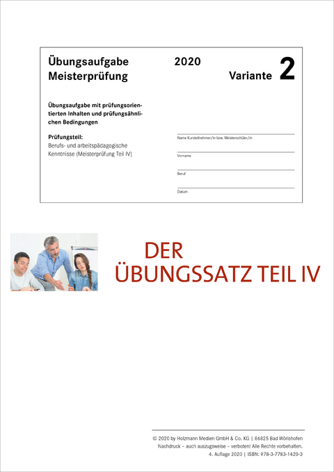 Der &Uuml;bungssatz Teil IV - Variante 2 - Dr. Lothar Semper, Bernhard Gress
