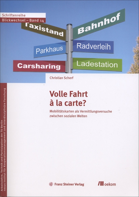 Volle Fahrt &agrave; la carte? - Christian Scherf