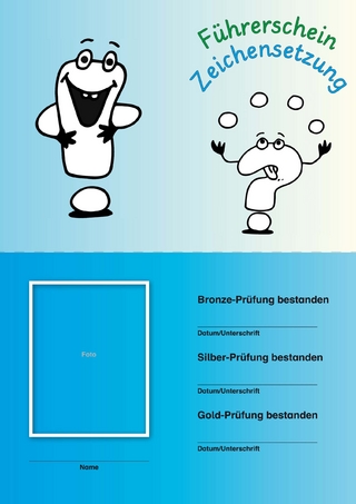 Zeichensetzung - Klassensatz Führerscheine