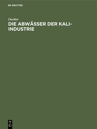 Die Abwässer der Kali-Industrie