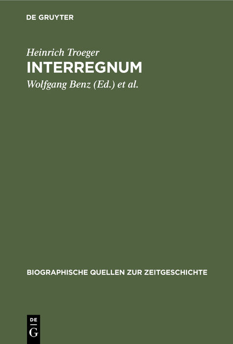 Interregnum - Heinrich Troeger