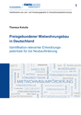 Preisgebundener Mietwohnungsbau in Deutschland - Theresa Kotulla