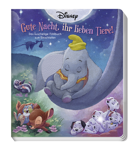 Disney: Gute Nacht, ihr lieben Tiere! - Das kuschelige F&uuml;hlbuch zum Einschlafen - Lisa Marsoli
