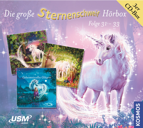 Die gro&szlig;e Sternenschweif H&ouml;rbox Folgen 31-33 (3 Audio CDs) - Linda Chapman