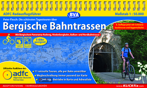 BVA ADFC Radausflugsf&uuml;hrer Bergische Bahntrassen