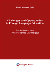 Challenges and Opportunities in Foreign Language Education - 
