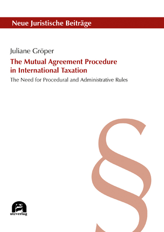 The Mutual Agreement Procedure in International Taxation