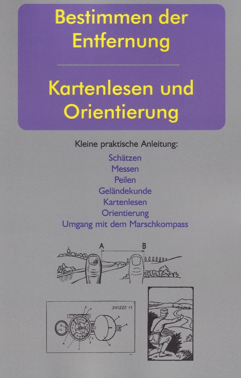 Bestimmen der Entfernung & Kartenlesen und Orientierung