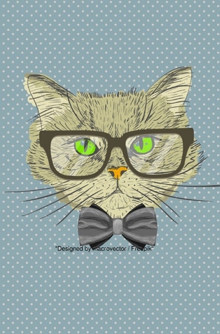 Notizbücher / Süßes Katzen Notizbuch Businessplaner Geschenkidee für Mann Frau und Kind