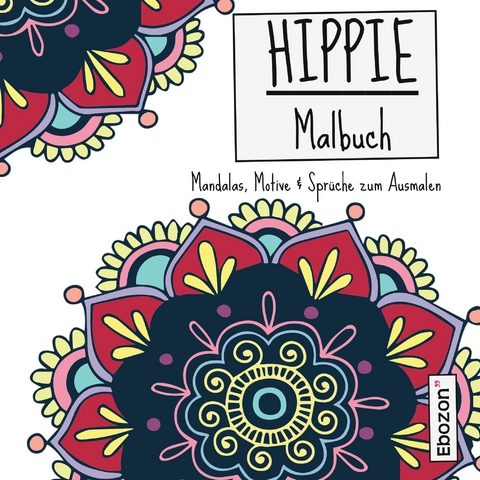 Hippie Malbuch - Dana Zimmermann