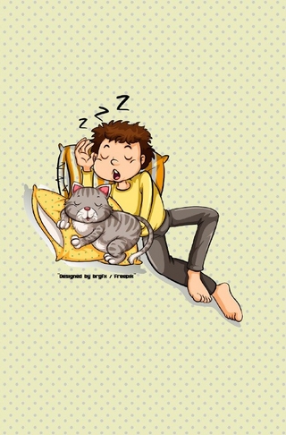 Notizbücher / Süßes Katzen Notizbuch Businessplaner Geschenkidee für Mann Frau und Kind