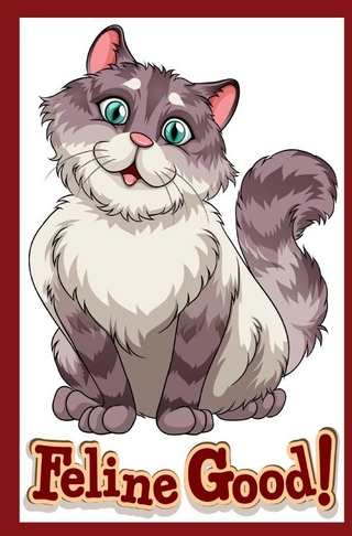 Sprüche Notizbücher / Lustiges blanko Katzen Sprüche Notizbuch,Businessplaner, Geschenkidee für Mann, Frau und Kind