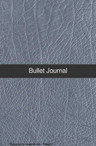 Notizbuch spiral kariert / Bullet Journal in edler Lederoptik 60 Seiten kariert Ringbuch Businessplaner Geschenke