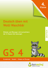 Deutsch &uuml;ben mit Wolli Waschb&auml;r 4. Klasse