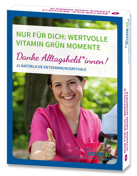 Nur f&uuml;r Dich: Wertvolle Vitamin gr&uuml;n Momente, Karten - Melanie H. Adamek