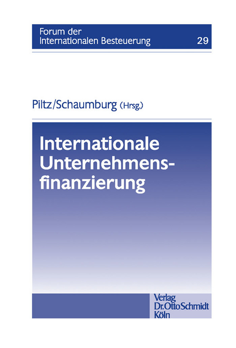 Internationale Unternehmensfinanzierung - 