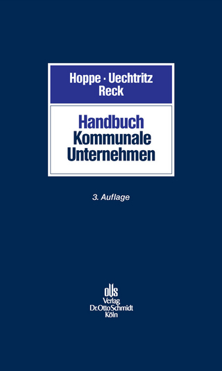 Handbuch Kommunale Unternehmen