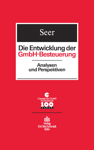 Die Entwicklung der GmbH-Besteuerung