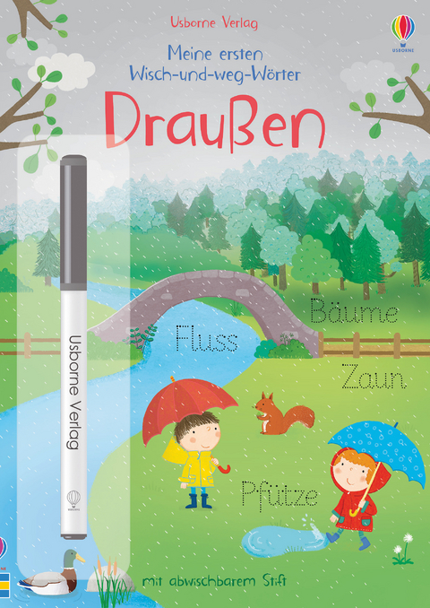 Meine ersten Wisch-und-weg-W&ouml;rter: Drau&szlig;en - Felicity Brooks