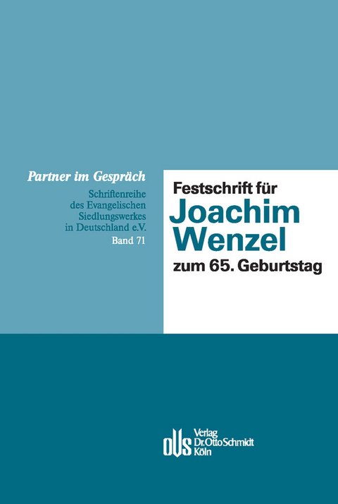 Festschrift f&uuml;r Joachim Wenzel zum 65. Geburtstag -  Wolfgang Kr&uuml;ger,  Achim Kr&auml;mer,  Heinrich Kreuzer