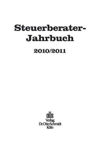 Steuerberater-Jahrbuch 2010/2011