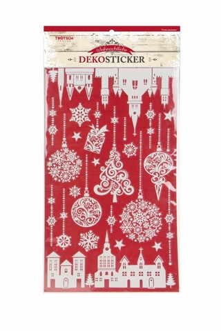 Weihnachtlicher Dekosticker