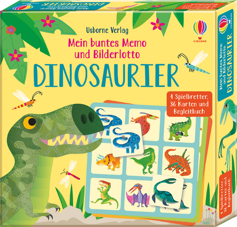 Mein buntes Memo und Bilderlotto: Dinosaurier - Sam Smith