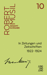 In Zeitungen und Zeitschriften II - Robert Musil
