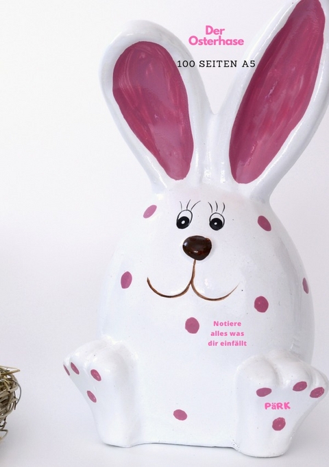 P&auml;RK Der Osterhase Notiere alles was dir einf&auml;llt liniert A5 Eiswelt - P&auml;vio Kirjuri
