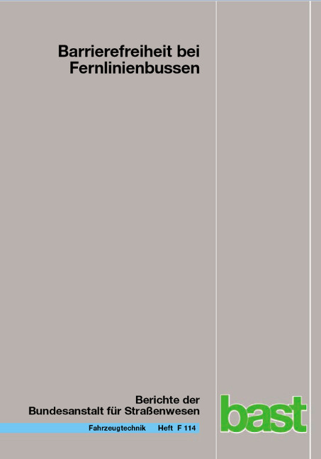 Barrierefreiheit bei Fernlenkbussen - Astrid Oehme, Jonathan Berberich, Xenia Maier, Sandra Böhm