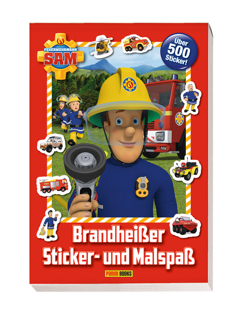 Feuerwehrmann Sam: Brandhei&szlig;er Sticker- und Malspa&szlig;