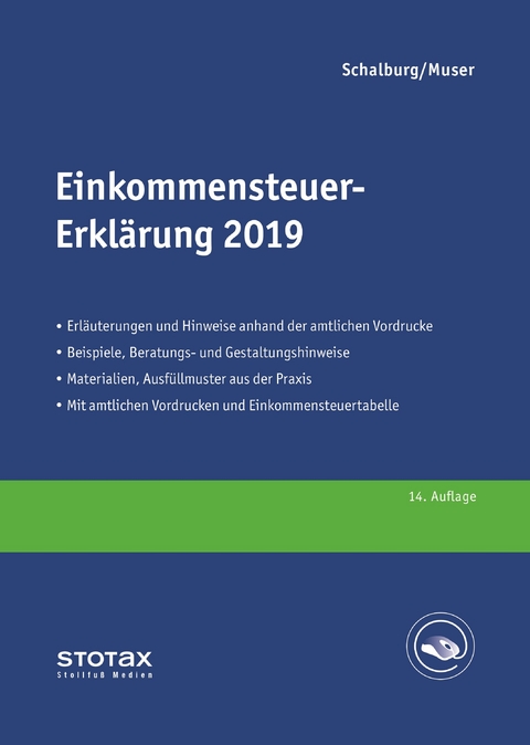 Einkommensteuer-Erklärung 2019 - Martin Schalburg, Stefan Muser