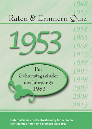 Raten und Erinnern Quiz 1953