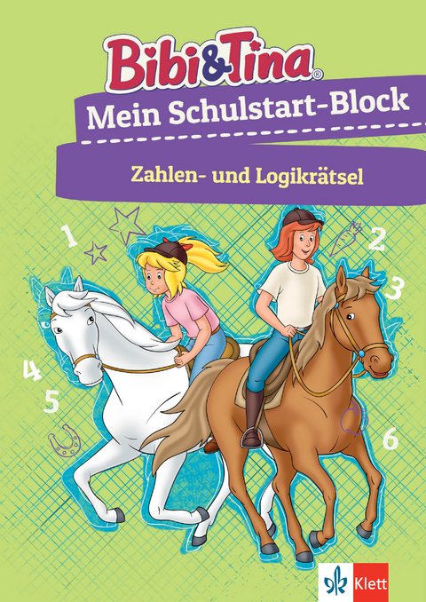 Bibi & Tina: Mein Schulstart-Block Zahlen- und Logikr&auml;tsel