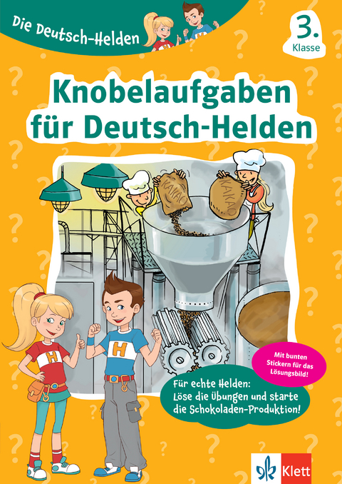 Klett Die Deutsch-Helden: Knobelaufgaben f&uuml;r Deutsch-Helden 3. Klasse