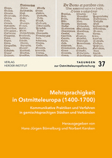 Mehrsprachigkeit in Ostmitteleuropa (1400-1700) - 