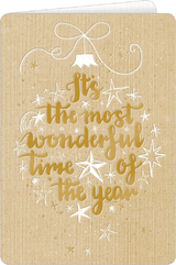 Weihnachtskarten mit Kuvert - Frohes Fest