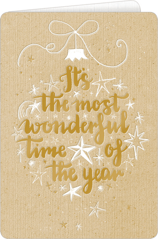 Weihnachtskarten mit Kuvert - Frohes Fest